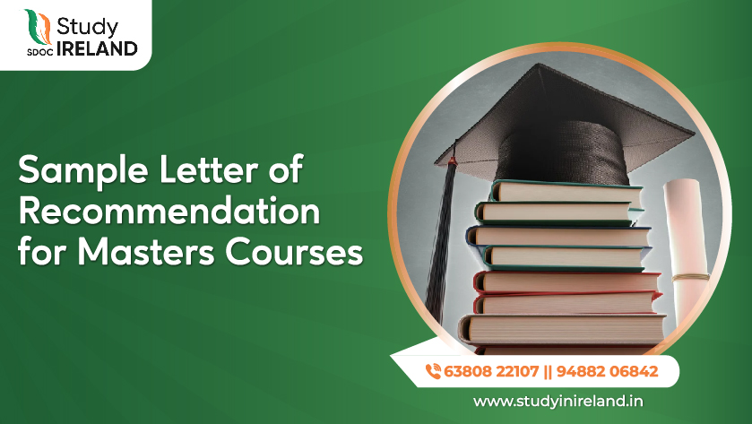 Sample Letter of Recommendation for Masters (MS) Courses